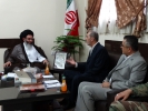 دیدار بزرگان فلسطینی با آیت الله طباطبایی