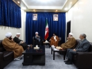 دیدار قائم مقام کل جامعه المصطفی با آیت الله طباطبایی