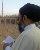 حضرت ایت الله طباطبایی در بقیع
