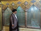 تشرف حضرت آیت الله طباطبایی حرم حضرت رقیه(س)